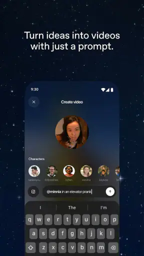 Sora by OpenAI screenshot