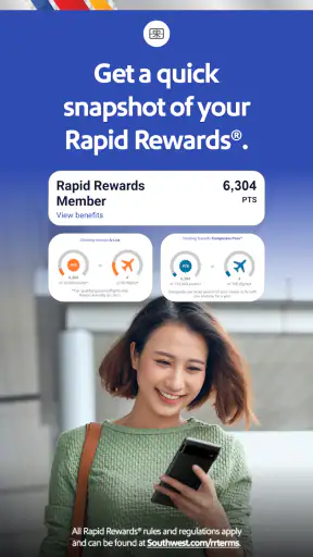 Southwest Airlines: Travel App screenshot