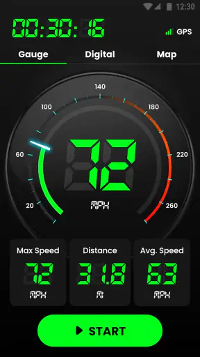 Speedometer: GPS Speedometer screenshot