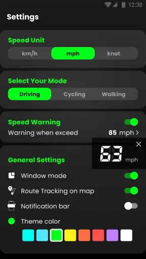 Speedometer: GPS Speedometer screenshot