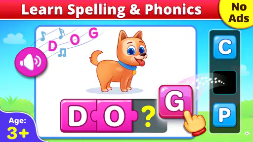 Spelling & Phonics: Kids Games screenshot