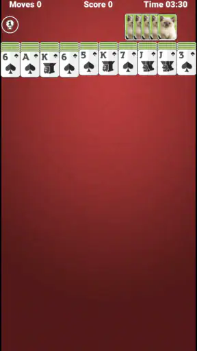 Spider Solitaire screenshot