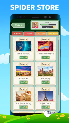 Spider Solitaire Deluxe® 2 screenshot