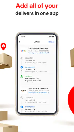 Spottrack: Package Tracker screenshot