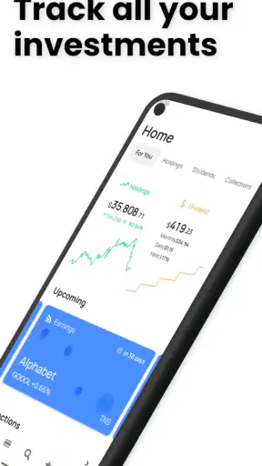 Stock Events Portfolio Tracker screenshot