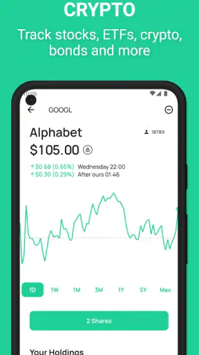 Stock Events Portfolio Tracker screenshot
