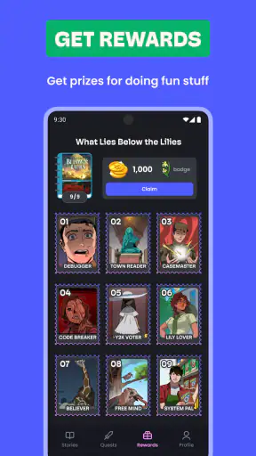 Storygrounds: Webtoons, Comics screenshot