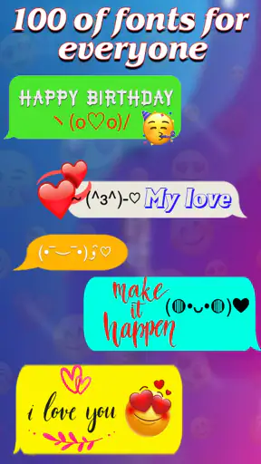 Stylish Fonts Keyboard screenshot