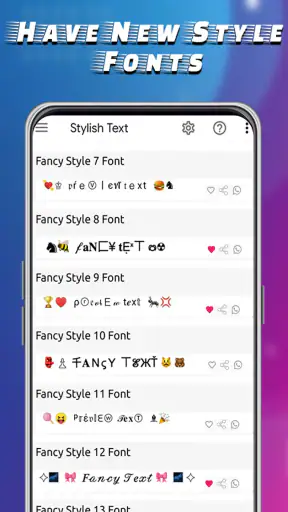 Stylish Fonts Keyboard screenshot