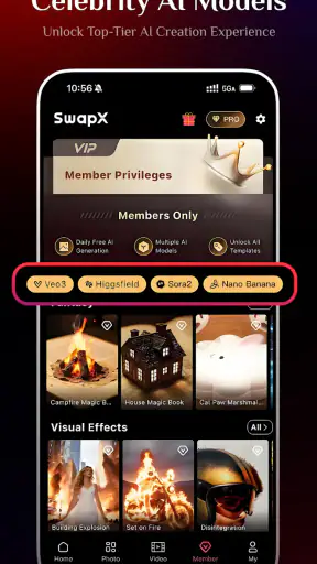 SwapX PRO: AI Video & Photo screenshot