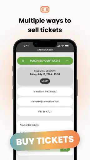 Talonarium - Tickets screenshot
