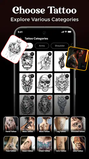 Tattoo Maker: Design & Art screenshot