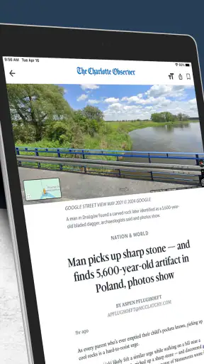 The Charlotte Observer News screenshot