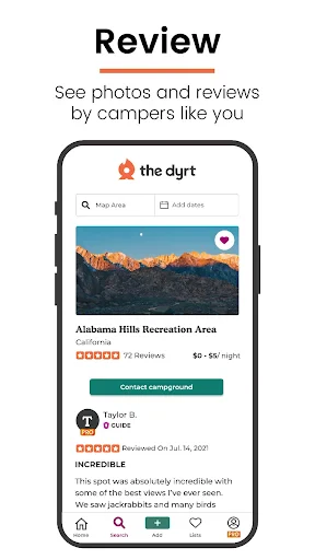 The Dyrt: RV & Free Camping screenshot