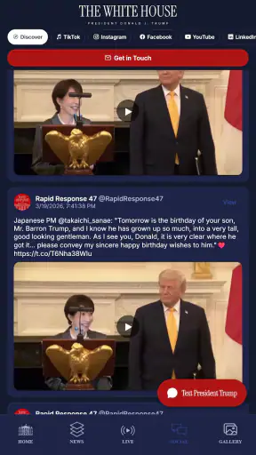 The White House screenshot
