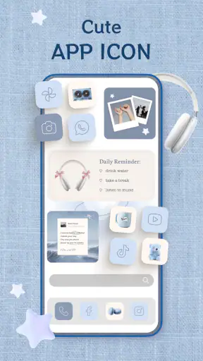 Theme, Widget & Icon changer screenshot