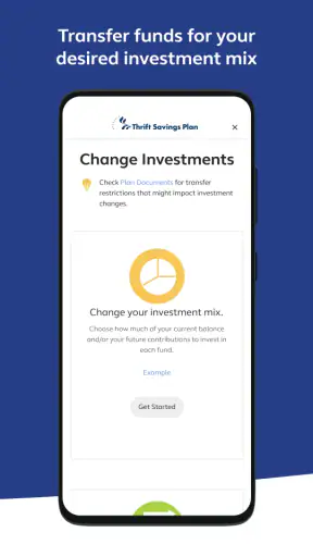Thrift Savings Plan screenshot