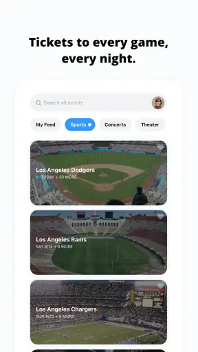 TickPick - Live Event Tickets screenshot