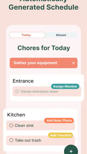 Tidy: House Cleaning Schedule screenshot