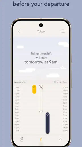 Timeshifter Jet Lag screenshot