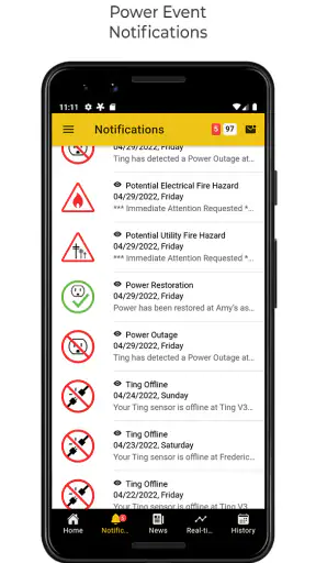 Ting screenshot