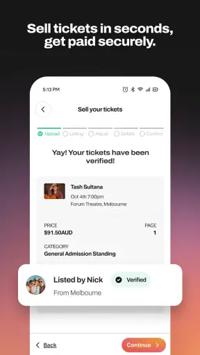 Tixel-Face Value Ticket Resale screenshot