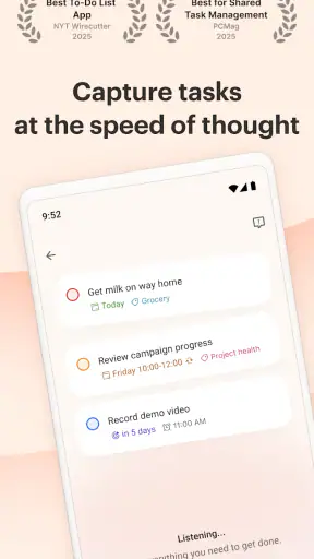 Todoist: To Do List & Calendar screenshot