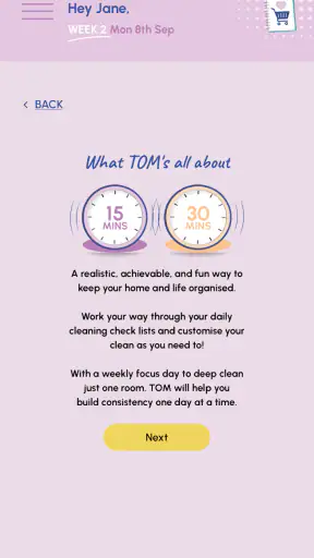 TOM: The Organised Method screenshot