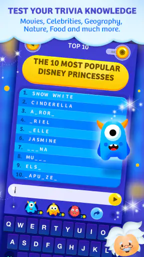Top 10 Trivia Quiz screenshot