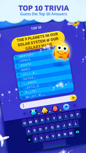 Top 10 Trivia Quiz screenshot