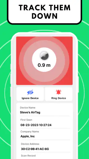 Tracker Detect: AirTag Scanner screenshot