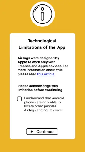 Tracker Detect: AirTag Scanner screenshot