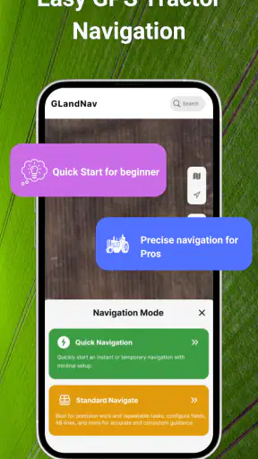 Tractor GPS - GLandNav screenshot