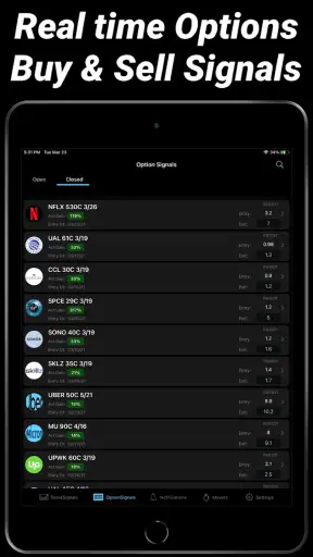 Trade Signals - Stocks Options screenshot