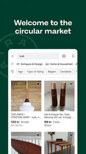 Tradera – buy & sell screenshot