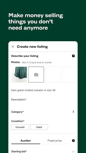 Tradera – buy & sell screenshot