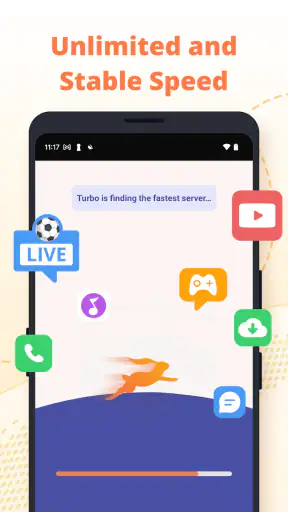 Turbo VPN - Secure VPN Proxy screenshot