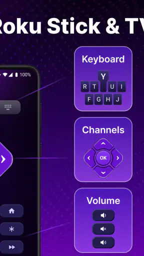 TV Remote control for Roku TV screenshot