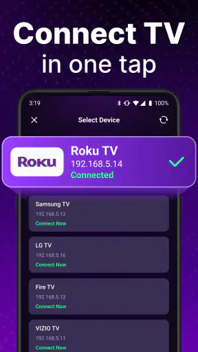 TV Remote control for Roku TV screenshot
