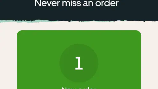 Uber Eats Order Manager screenshot