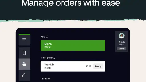 Uber Eats Order Manager screenshot