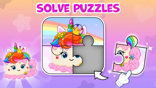 Unicorn Games for 2+ Year Olds screenshot