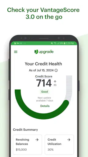 Upgrade screenshot