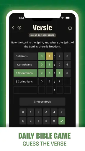 Versle | Daily Bible Game screenshot