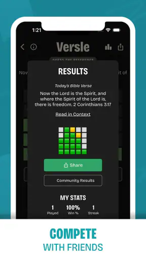 Versle | Daily Bible Game screenshot