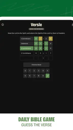 Versle | Daily Bible Game screenshot