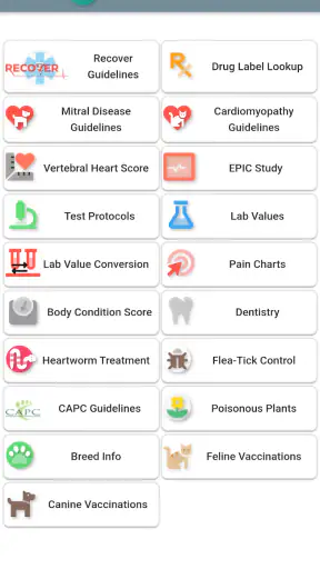 Vetcalculators screenshot