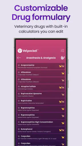 Vetpocket: Vet Drug Calculator screenshot