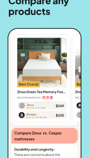 Vetted AI Smart Shopping Agent screenshot