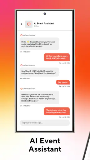 vFairs screenshot